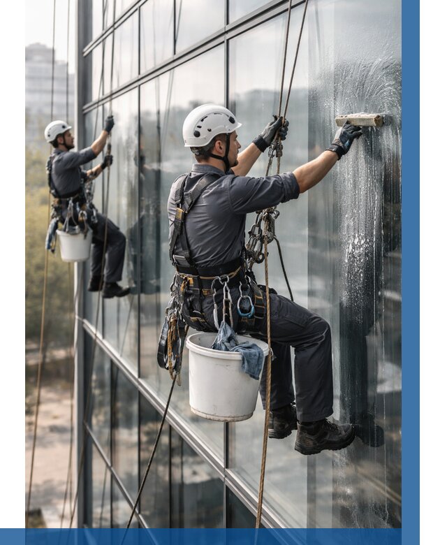 Мойка сплошного остекления в Первоуральске, заказать от 309 р.| ВЫСОТНИК-Прв