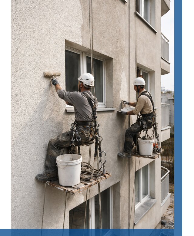 Нанесение короеда на фасад в Первоуральске от 463 р. | ВЫСОТНИК-Прв