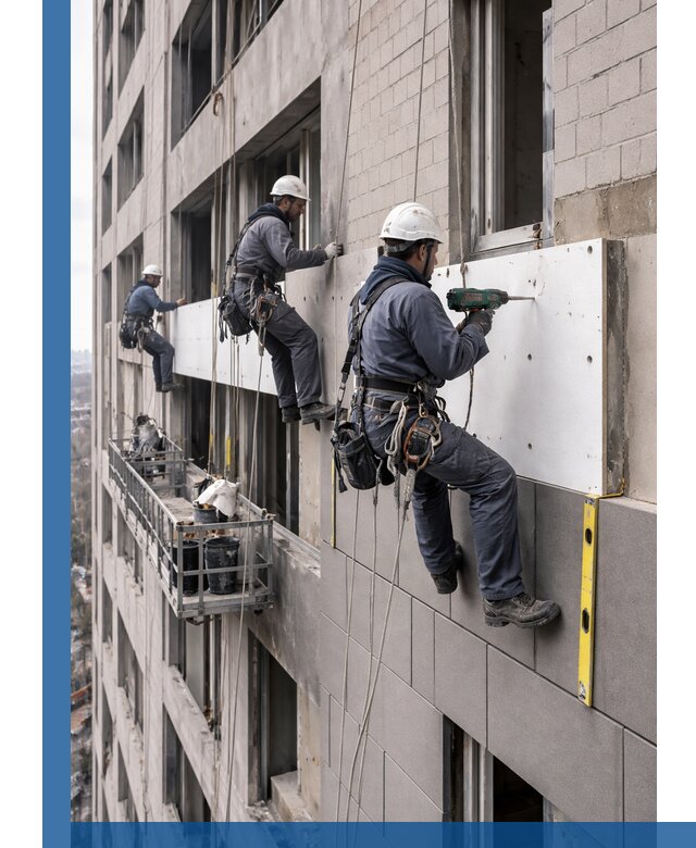 Монтаж фасадных термопанелей высокого качества в Первоуральске