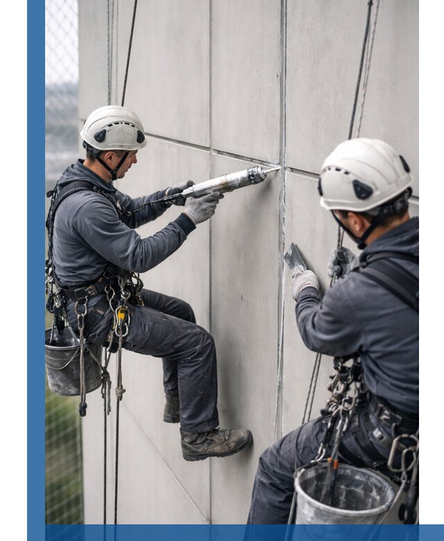 Первичная герметизация швов фасадов и кровель в Первоуральске