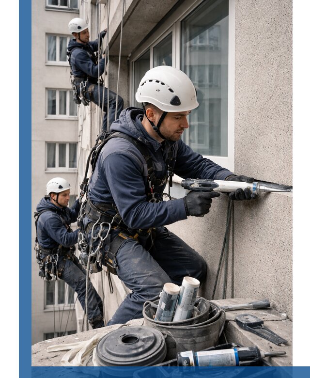 Герметизация швов лоджии в Первоуральске профессионально и надежно