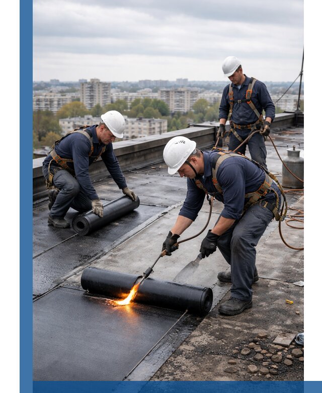 Ремонт наплавляемой кровли в Первоуральске качественно и надежно
