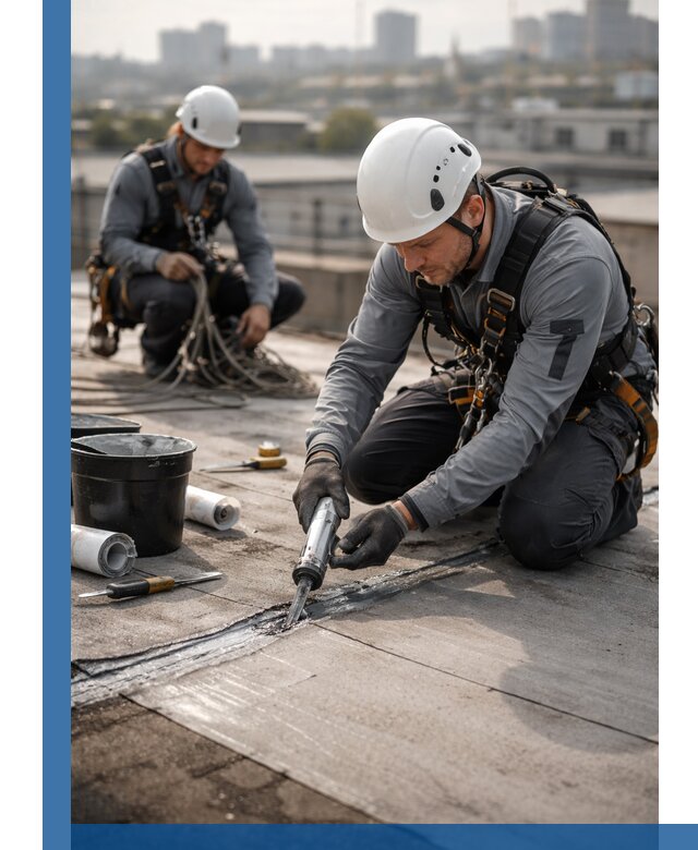 Аварийное и капитальное устранение протечек кровли в Первоуральске