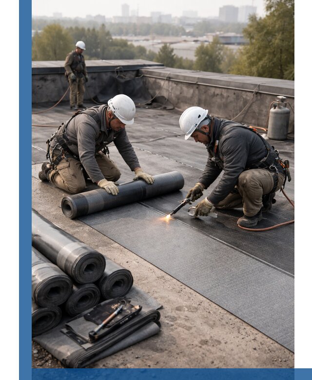 Монтаж мягкой кровли в Первоуральске профессионально и надежно