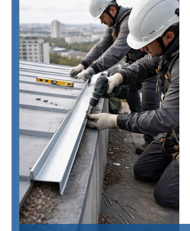 Монтаж капельника на кровле в Первоуральске с гарантией качества