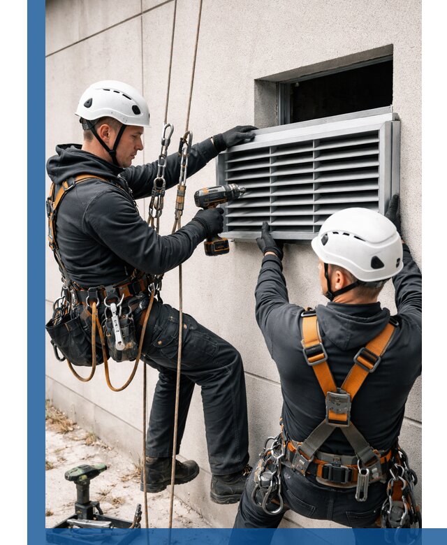 Монтаж вентиляционных решеток в Первоуральске профессиональный сервис