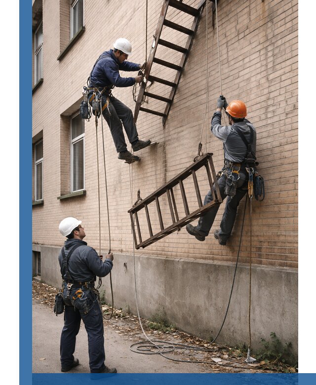 Демонтаж пожарной лестницы в Первоуральске быстро и безопасно