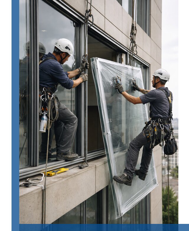 Профессиональная замена стекла в витраже в Первоуральске с гарантией