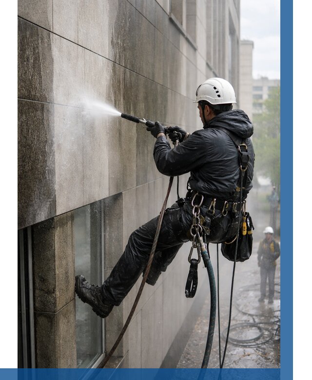 Гидроструйная очистка поверхностей в Первоуральске от 875 р. | ВЫСОТНИК-Прв