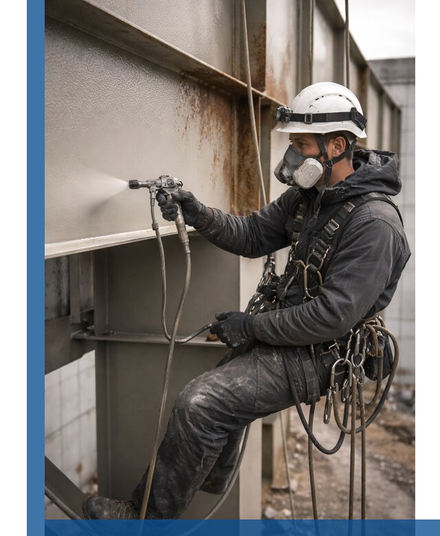 Антикоррозионная покраска металлических конструкций в Первоуральске