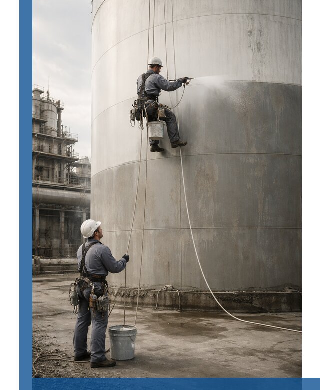 Покраска стальных резервуаров и емкостей в Первоуральске профессионально