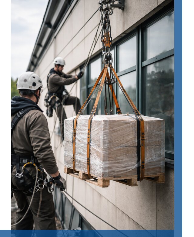 Подъем груза на высоту в Первоуральске от 3088 р. | ВЫСОТНИК-Прв