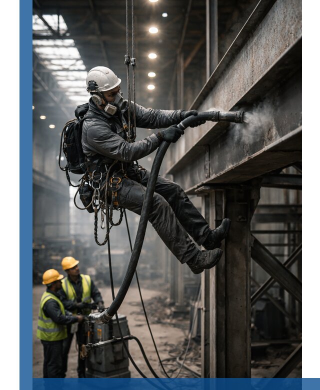 Обеспыливание конструкций в цехах промышленного производства в Первоуральске