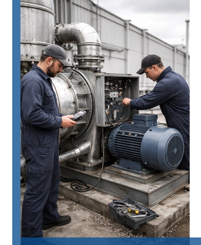 Техническое обслуживание промышленного оборудования в Первоуральске