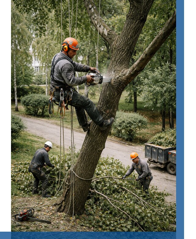 Кронирование деревьев в Первоуральске от 6690 р. | ВЫСОТНИК-Прв