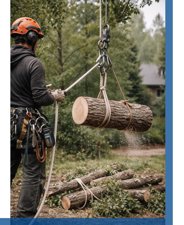 Валка деревьев частями в Первоуральске от 7720 р. | ВЫСОТНИК-Прв