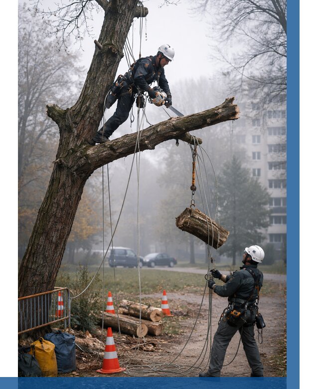 Удаление аварийных деревьев в Первоуральске от 15440 р. | ВЫСОТНИК-Прв