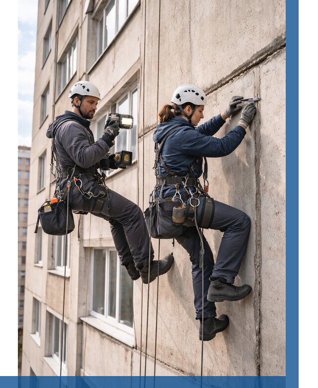 Обследование межпанельных швов в Первоуральске от 1853 р. | ВЫСОТНИК-Прв