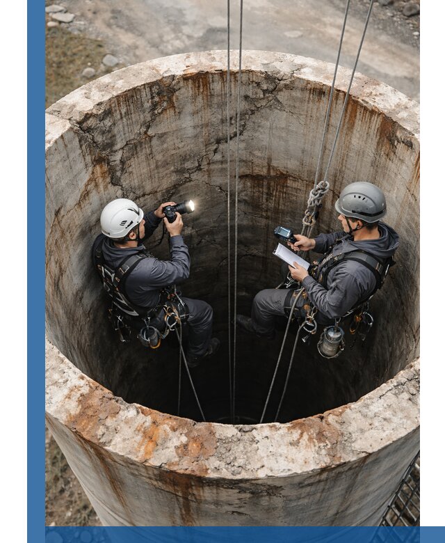 Обследование дымовой трубы: диагностика и оценка состояния в Первоуральске